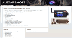 Desktop Screenshot of alexaremote.com