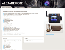 Tablet Screenshot of alexaremote.com